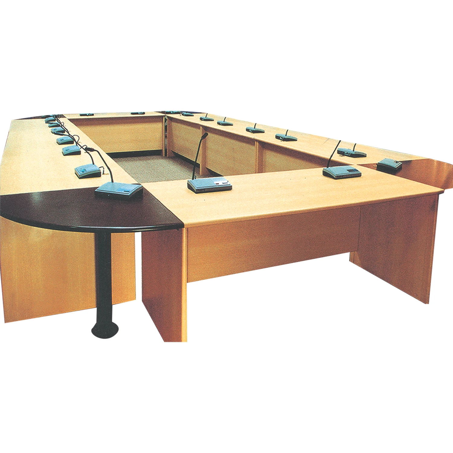 Conference 4 Table in particle board / mdf — As shown; confirm availability
