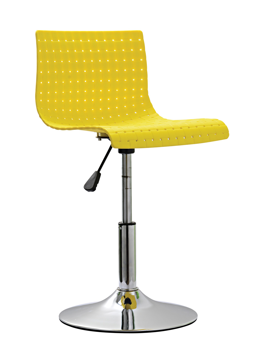 Max Bar Stool in metal with cushioned seat — Powder coated