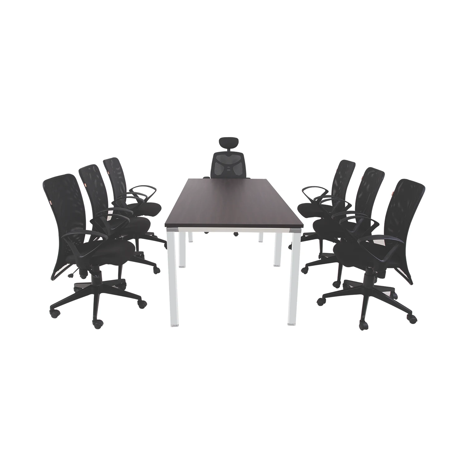 Conference 1 Table in particle board — Edge banded