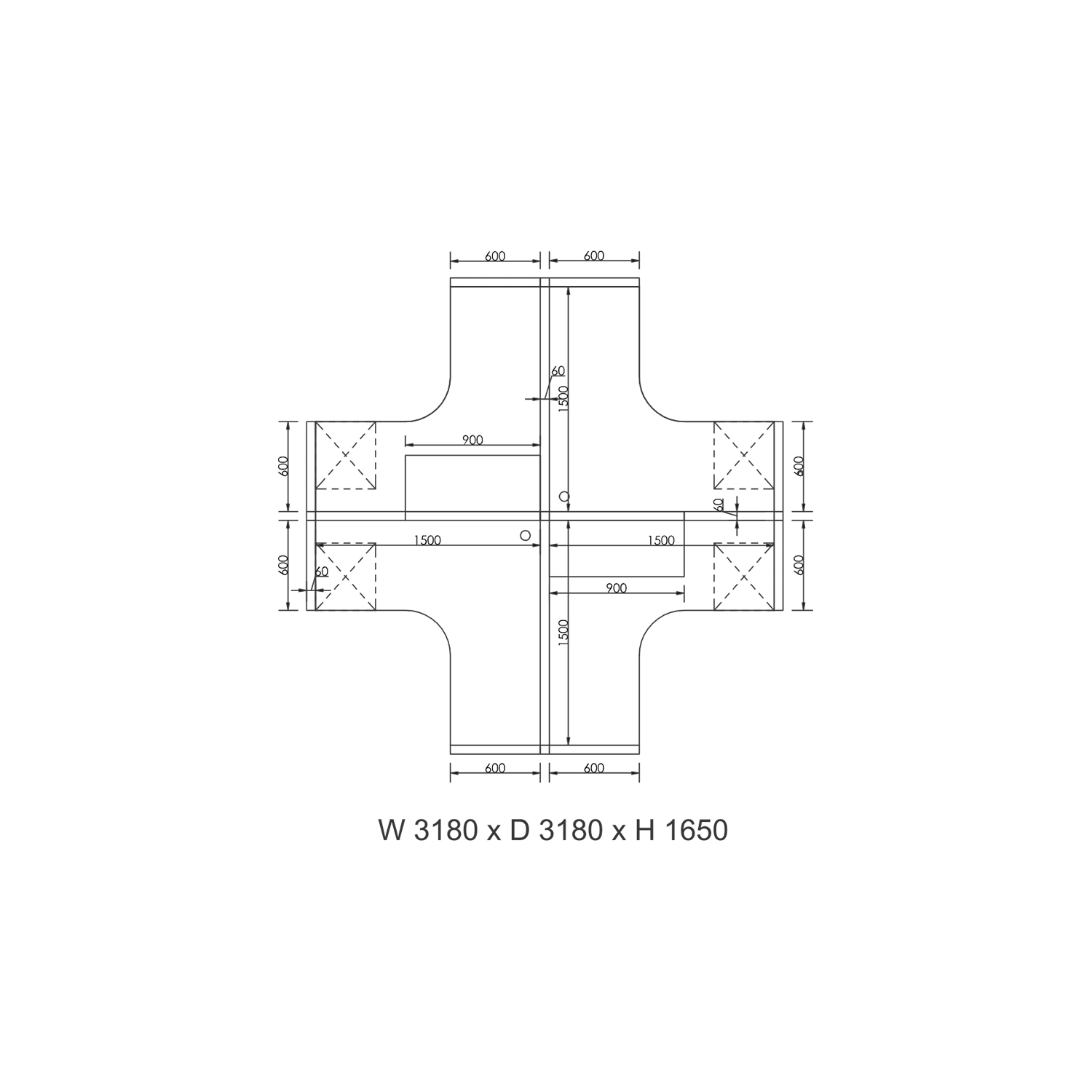 Stratum 1 Workstation by Muddi Furniture thumbnail 2
