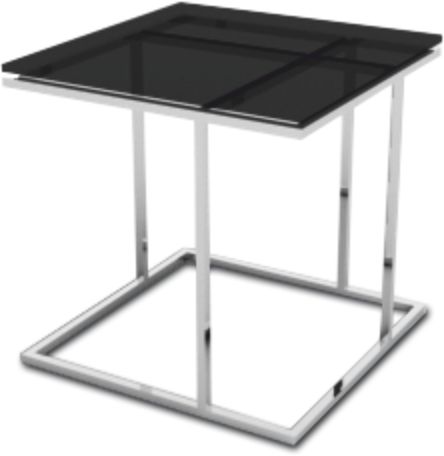 X Dining Table in stainless steel — Stainless steel
