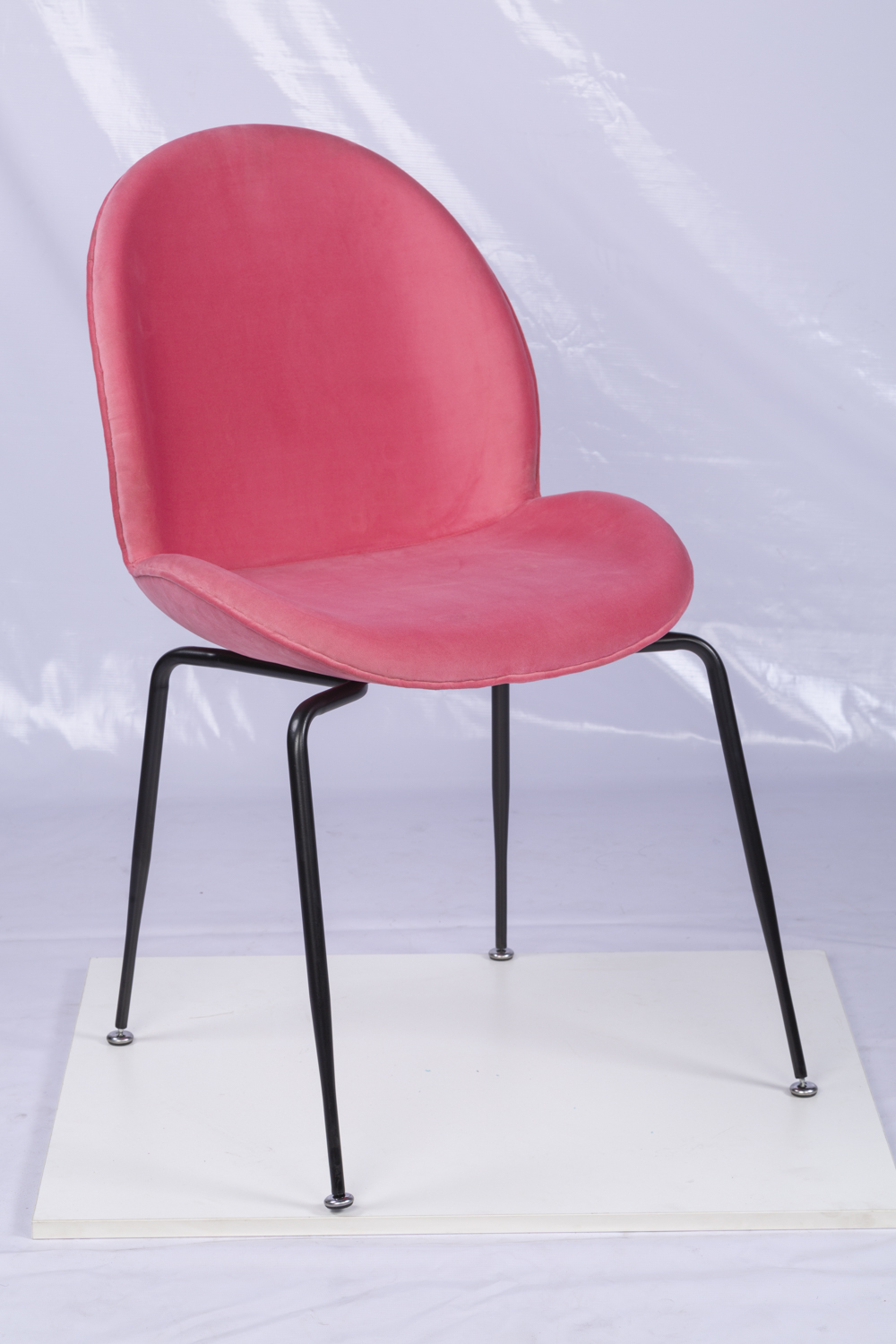 Accent Lounge Chair in fabric upholstery — Mustard fabric