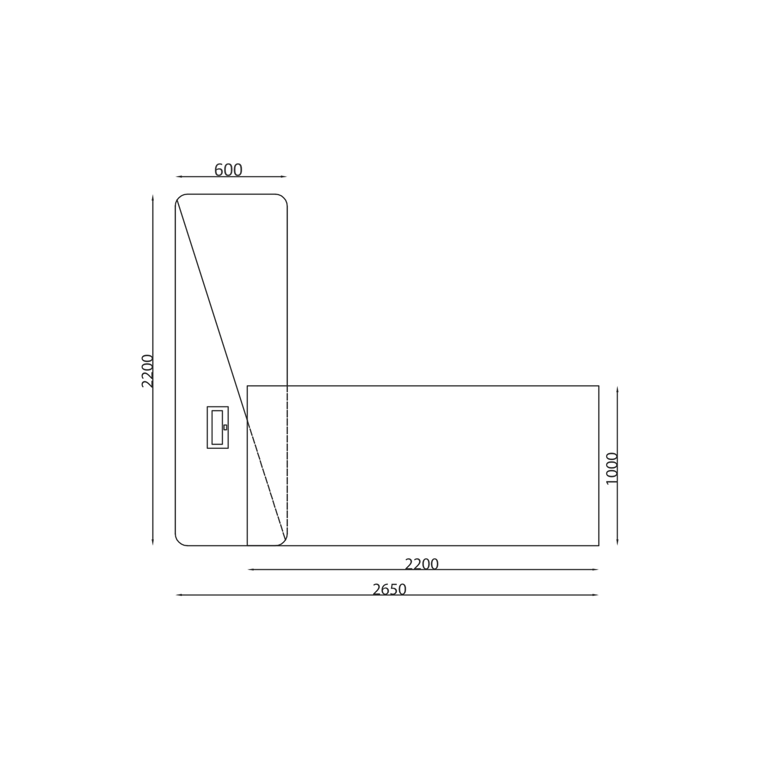 Polar 1 Workstation by Muddi Furniture thumbnail 2