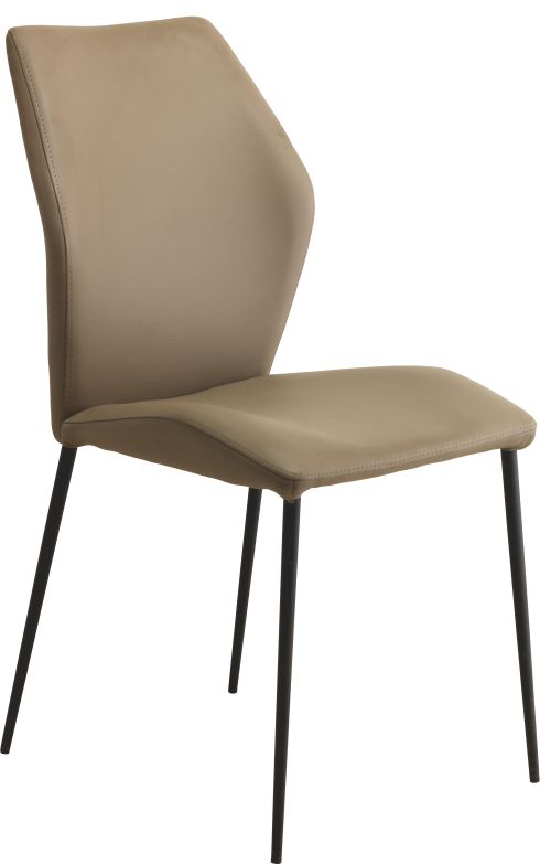 Metal Cafe Chair Black in mild steel — Black powder coated