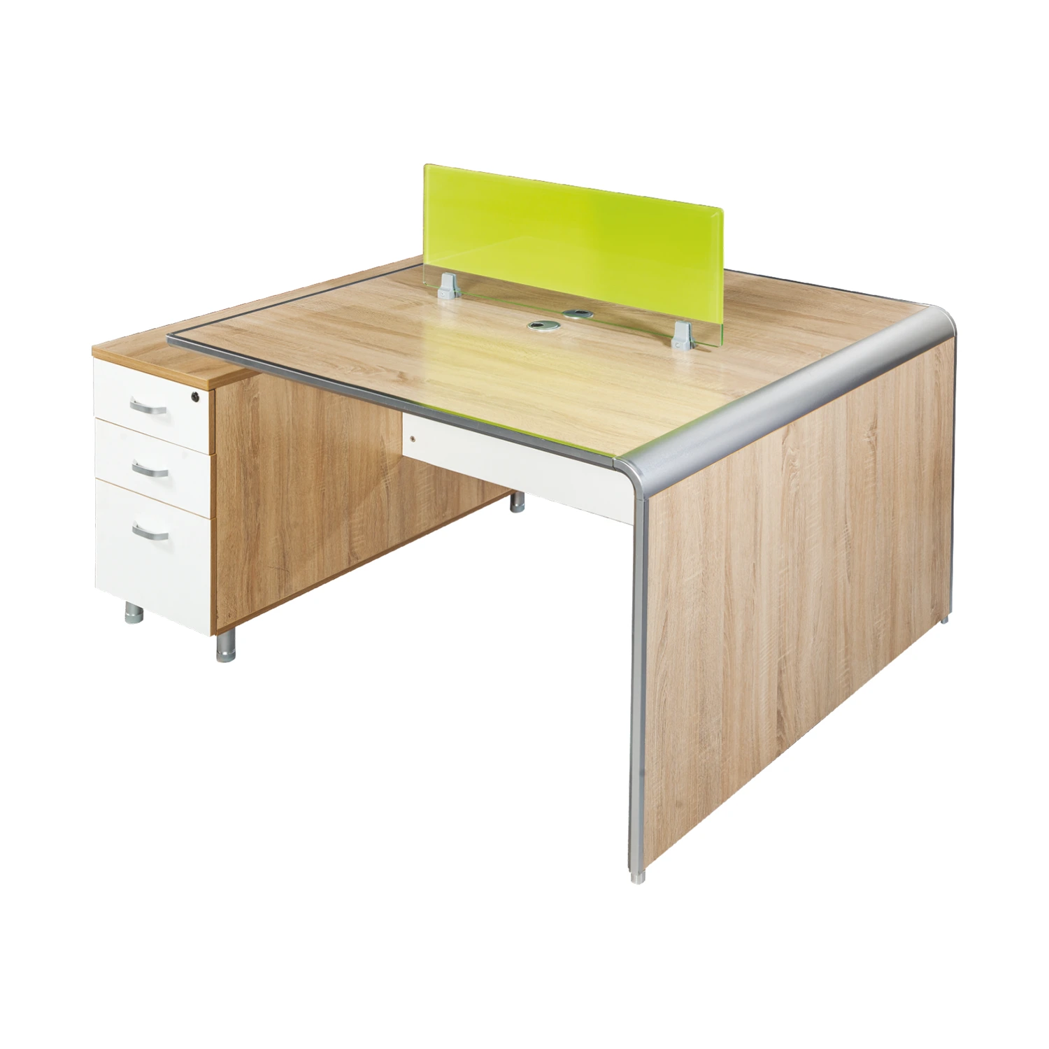Parco 1 Workstation in plpb top — As pictured