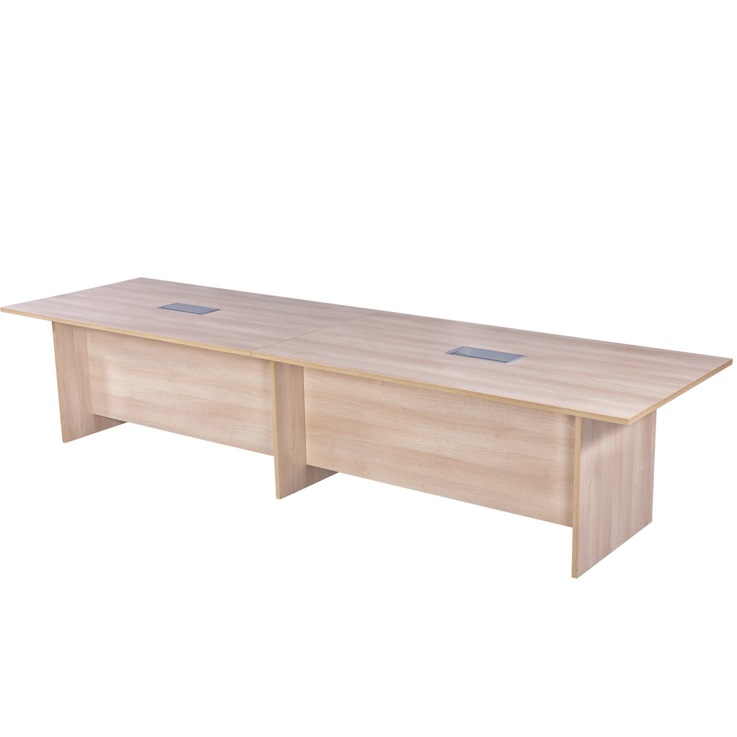 Conference 6 Table in particle board — Edge banded