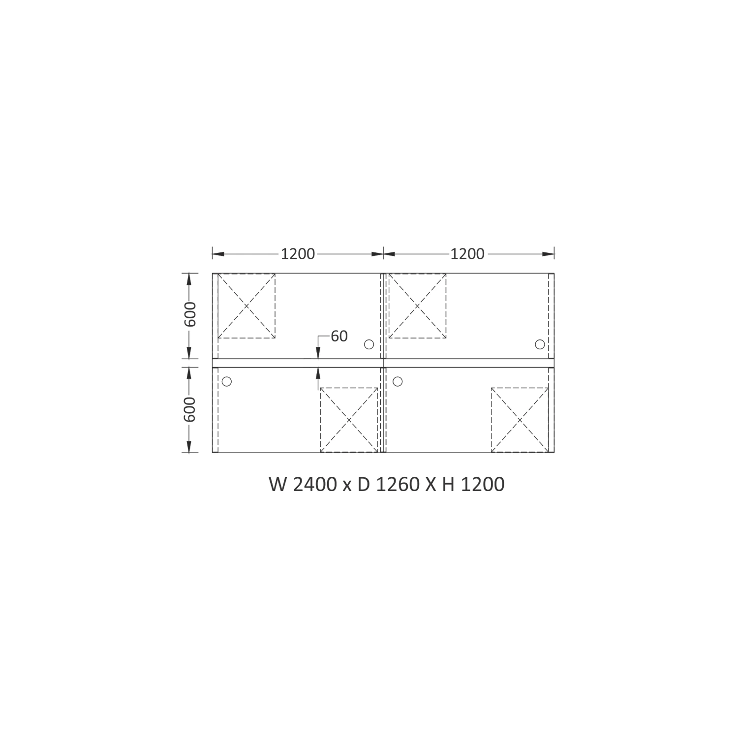 Groove 1 Workstation by Muddi Furniture thumbnail 2