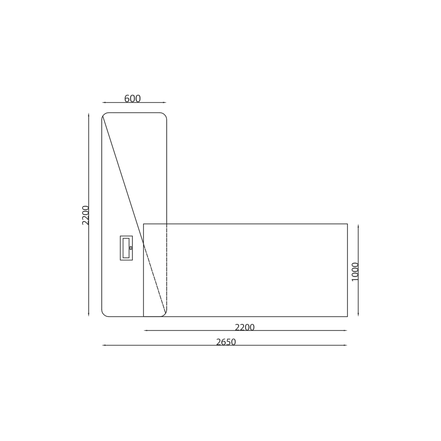 Proxima 1 Table by Muddi Furniture thumbnail 3