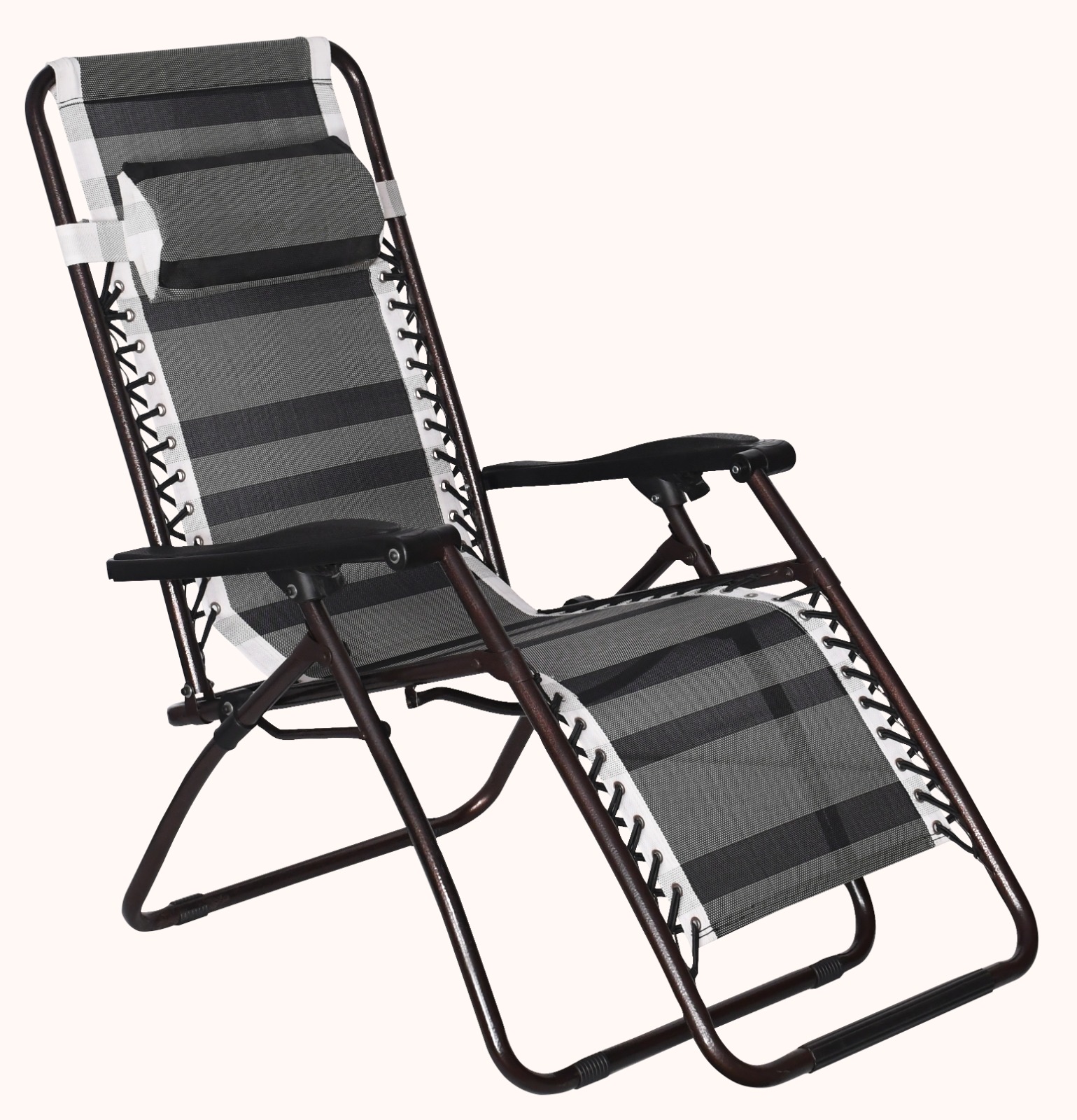 Relax Chair in metal with fabric — Powder coated