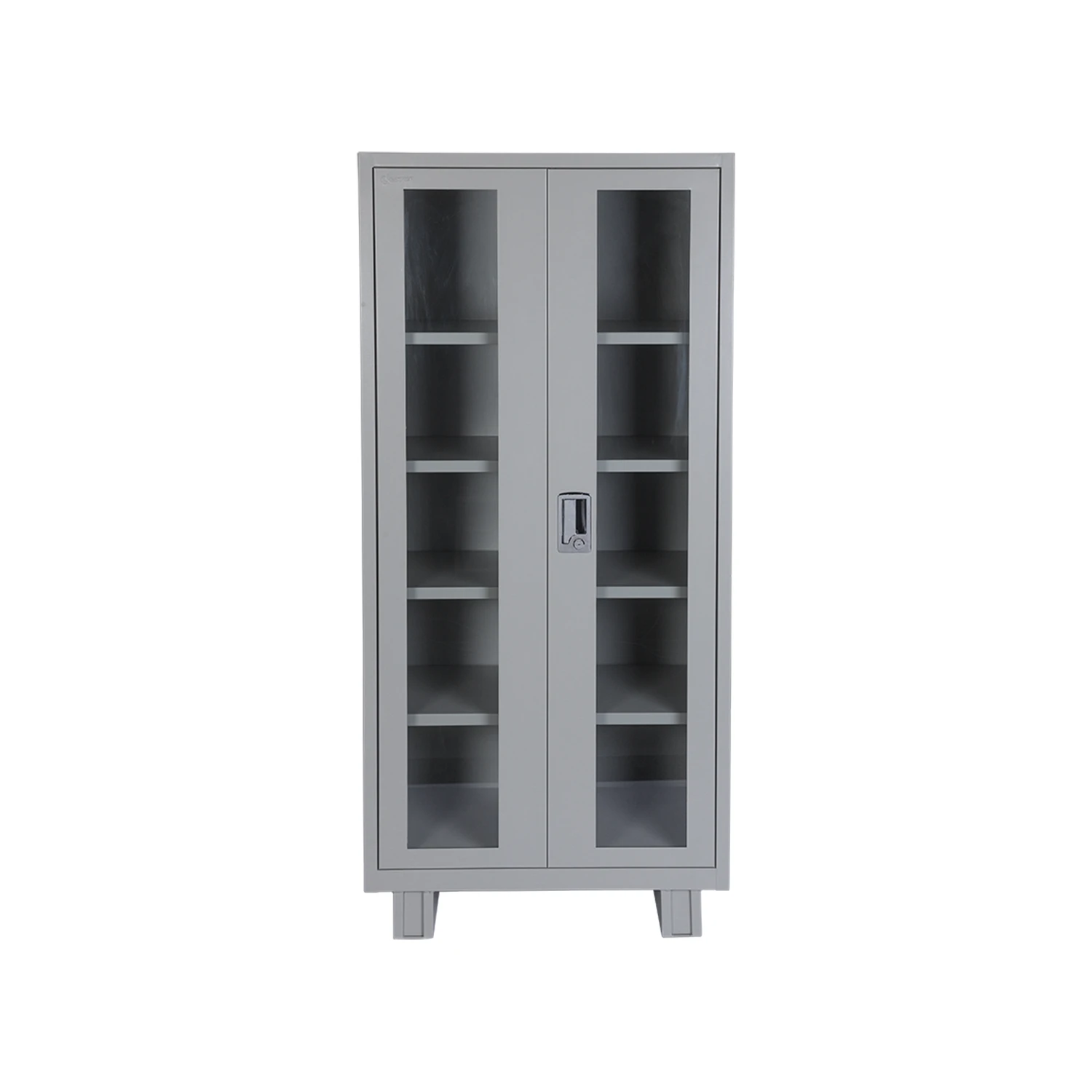 GMS 43 B Metal Storage in steel with glass — Contact for finish options