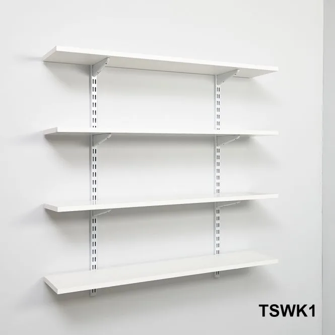 Double Slotted Channel Rack in ms double slotted channel — Powder coated