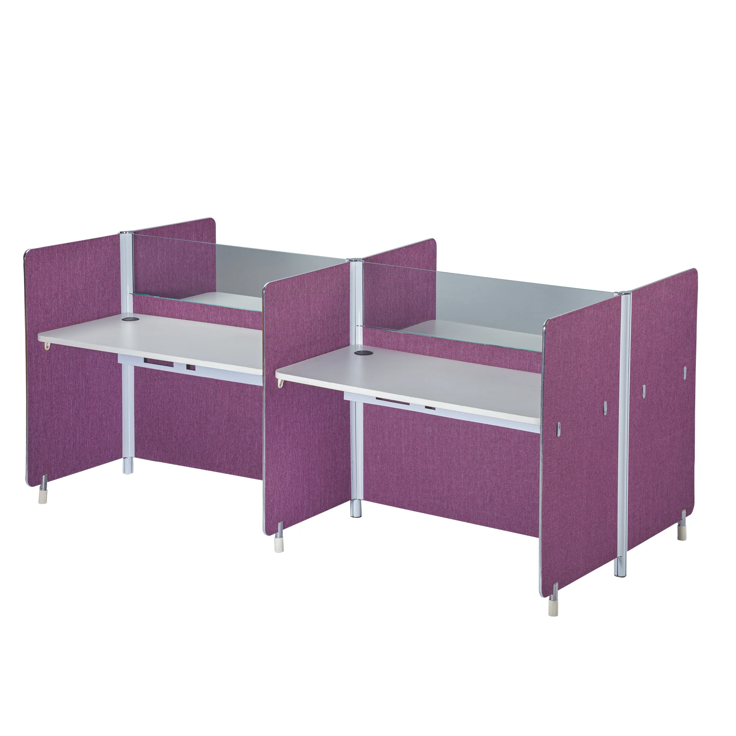 Axis 1 Workstation in particle board — As pictured