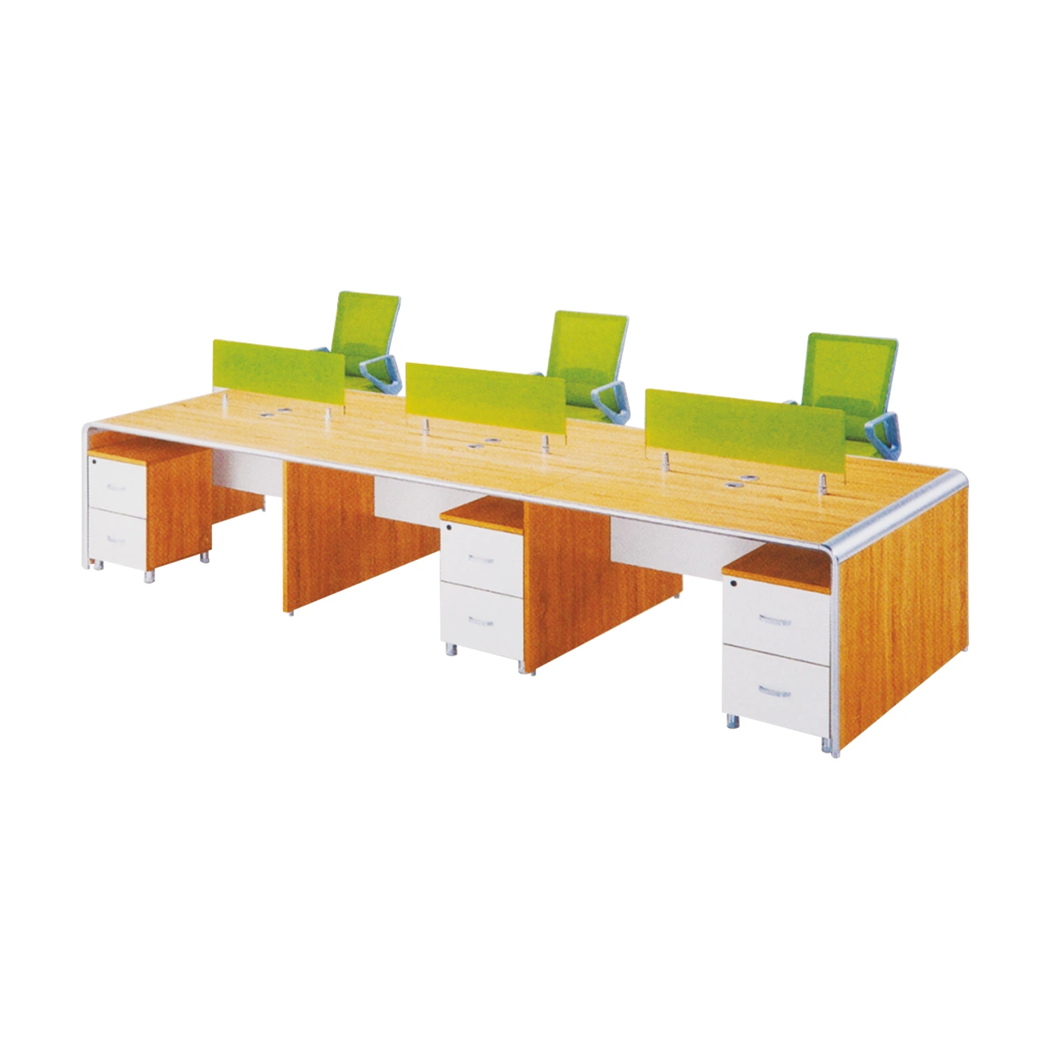 Parco 2 Workstation in plpb top — As pictured