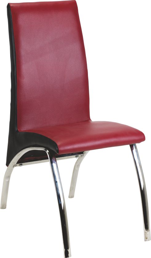 Metal Frame Cushion Chair in metal frame — Black powder coat