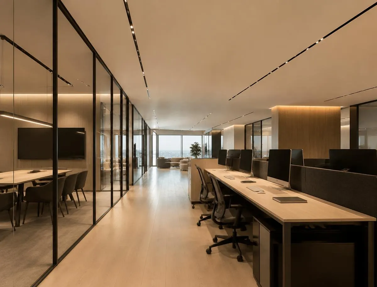 Glass Partition by Muddi Furniture, office furniture manufacturer in Kalyan